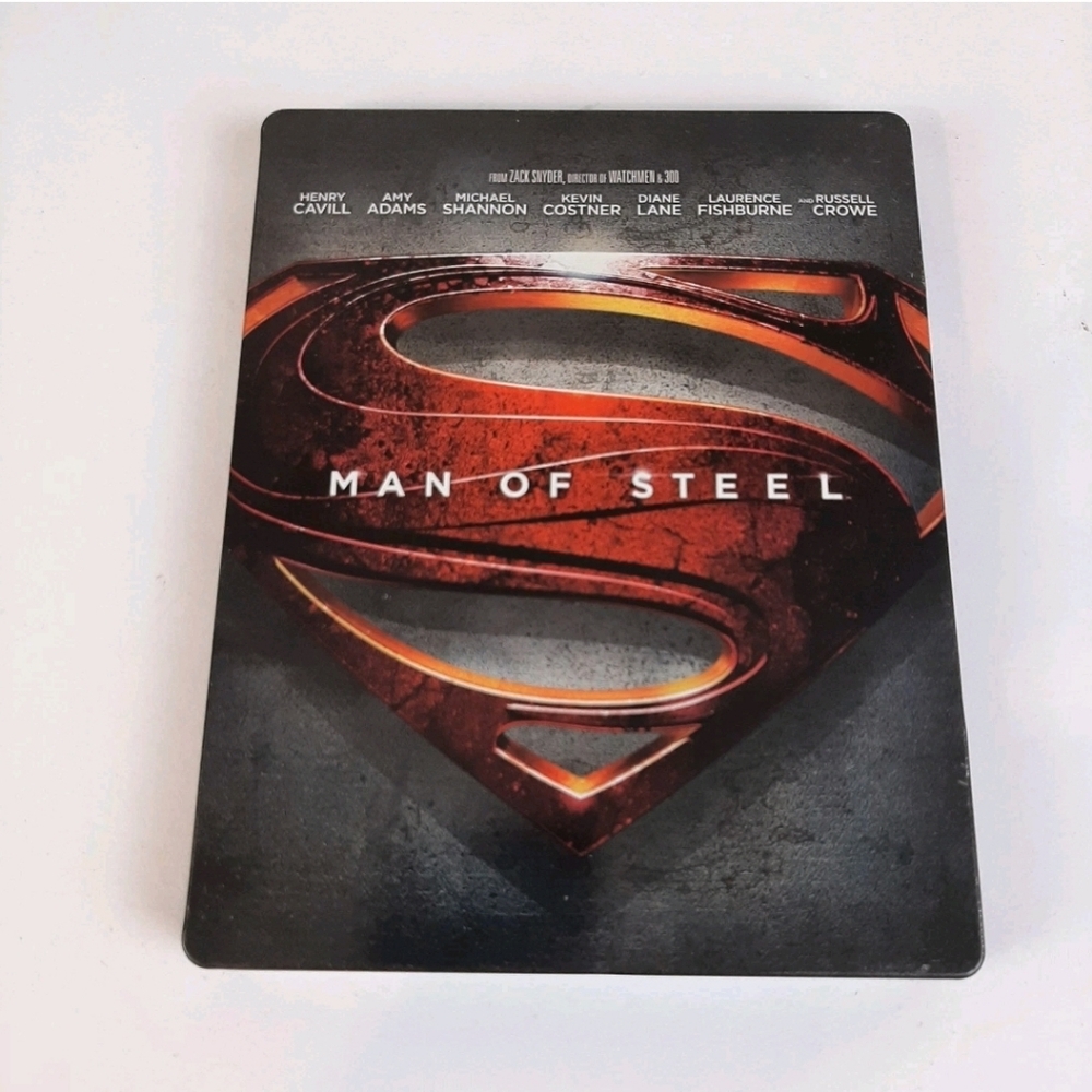 Man of Steel (Blu-ray + DVD, 3-Disk Set, SteelBook)